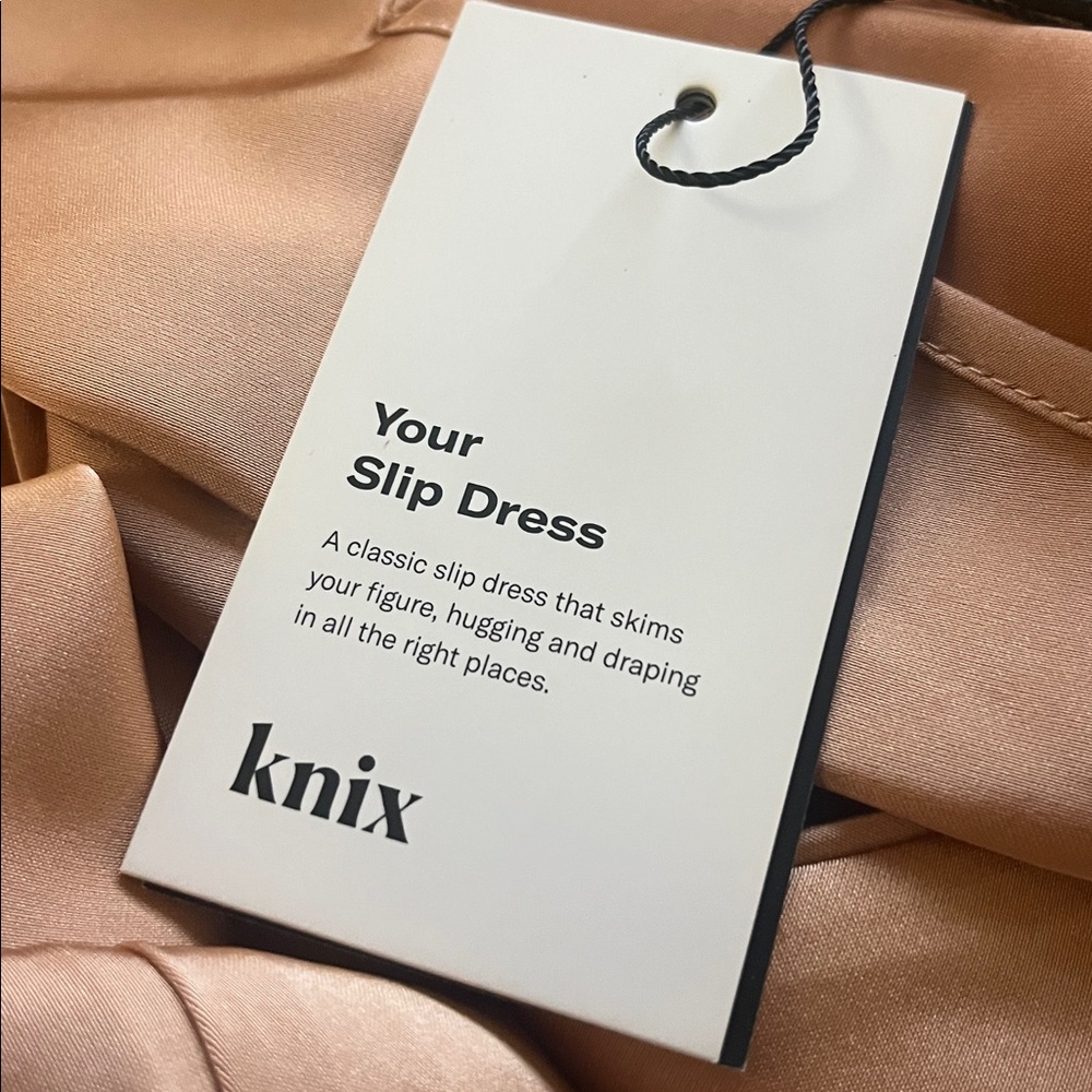 NWT Knix Papaya Slip Dress - Picture 4 of 6
